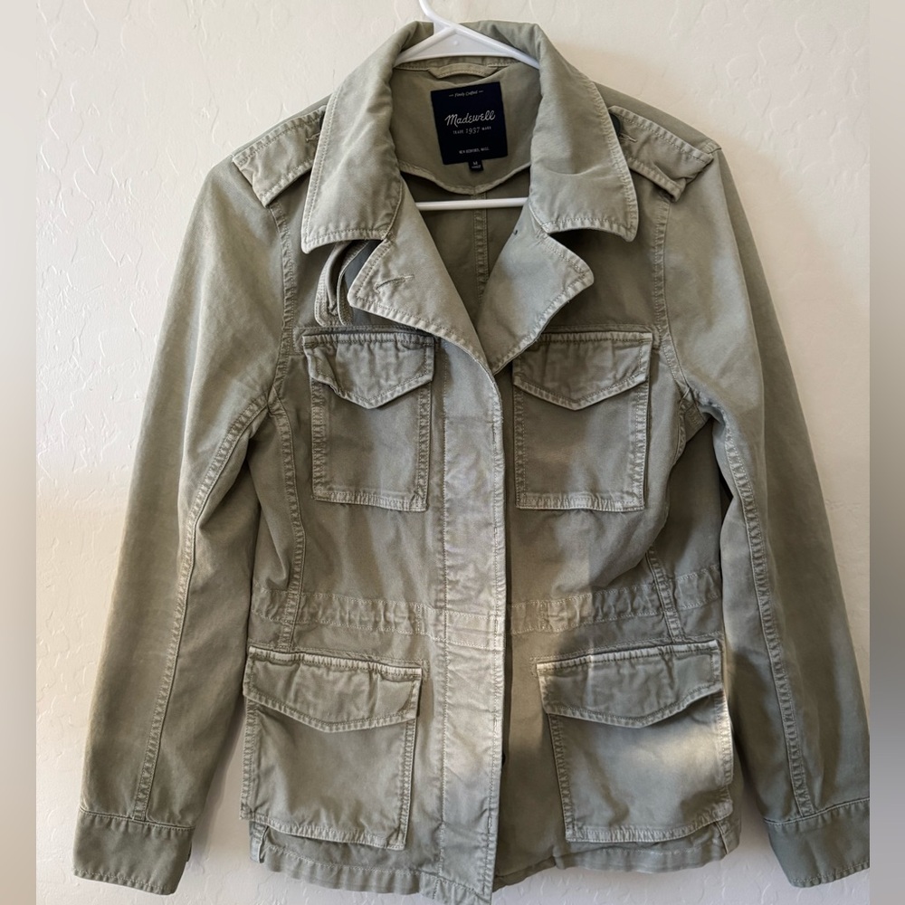 Madewell Khaki Utility Jacket
